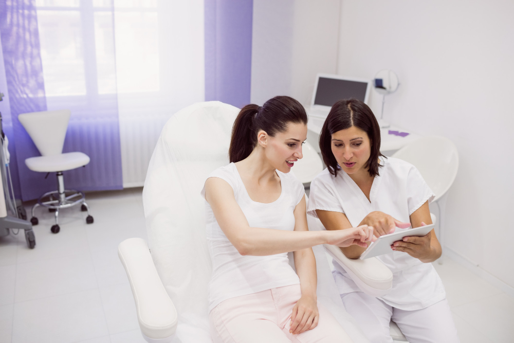 Private sexual wellness consultation at Valoura Med Spa in Savoy, IL